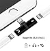 Lightning Splitter Adapter for iPhone X, iPhone 8/8 Plus, iPhone 7/7 Plus, Mini Dual Lightning Headphone Audio & Charge Adapter, Support Calling Function & Music Control
