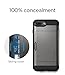 Spigen Slim Armor CS Designed for iPhone 8 Plus Case (2017) / Designed for iPhone 7 Plus Case (2016) - Gunmetal