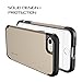 Luvvitt Ultra Armor Case for iPhone SE (2020) / iPhone 7 / iPhone 8 with Dual Layer Heavy Duty Protection and Air Bounce Technology for Apple - Gold