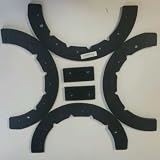 J&J QUALITY AFTERMARKET MTD Snowblower Replacement Paddle Set Matches 753-0613,731-0782,731-0780,731-07