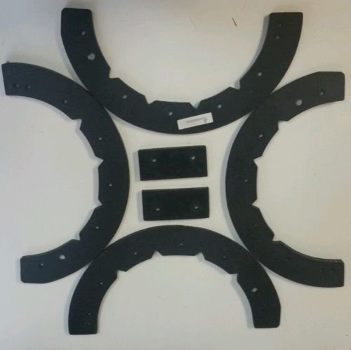 J&J QUALITY AFTERMARKET MTD Snowblower Replacement Paddle Set Matches 753-0613,731-0782,731-0780,731-07