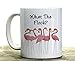 What the Flock Flamingo Coffee Mug