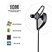 Vomach Bluetooth Headphones with Mic Wireless Headphones Bluetooth Earbuds In Ear Headphones Multifunction Button Black