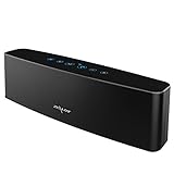 Wireless Bluetooth Speaker Touch Control - ZEALOT S12（2017 New Design）4 Drivers System Portable Outdoor Stereo Speaker with TF Card for iPhone, iPod, iPad, Phones, Tablet, laptop (Black)