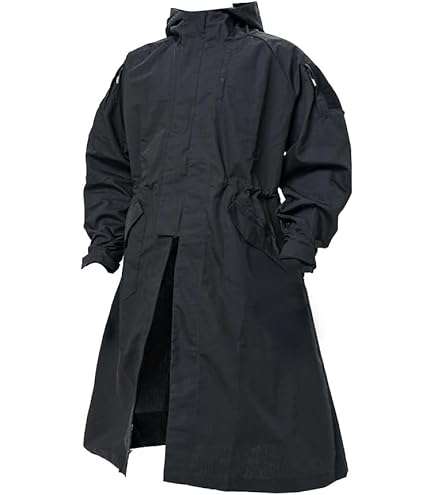 Amazon.com: XURUYI TRN Industrial 2.0 Tactical Long Coat with Hood
