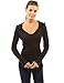 PattyBoutik Women Hoodie Curve Hem Tunic Top (Black Large)