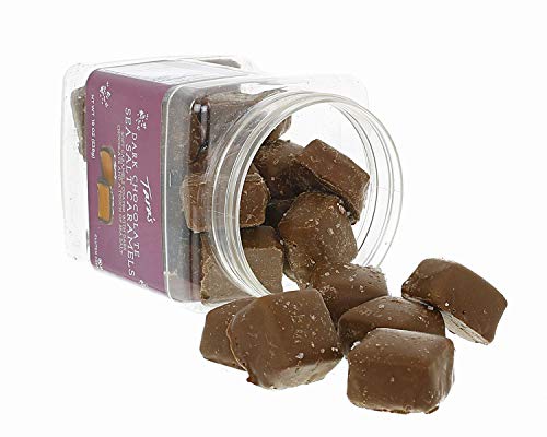 Tara's Handcrafted Gourmet Dark Chocolate Covered Sea Salt Soft Caramels - 19 Ounce - Thumbnail 2