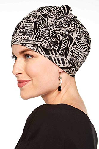 Cardani Flapper Turban - Vintage Flapper Hat in Soft Bamboo Rose Quartz - Thumbnail 4