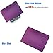 NewQiang iPad Air 2 Case with Bonus Screen Protector and Stylus - iPad 9.7 Air 2 Ultra Slim Origami Lightweight Case - Multi-Angle Standing, Auto Sleep Wake - Models A1566 A1567 (Purple)