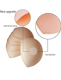 ugthome 3 pares triángulo circular Sew Mujer Deportes, Yoga parte superior de bikini brasier inserto de almohadilla