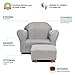 KEET Roundy Child Size Chair with Microsuede Ottoman