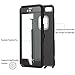 iPhone 6S Case, iPhone 6 Case 4 Layer Cover Built-in Screen Protector Heavy Duty Rugged Shorkproof Waterproof DustProof Drop protection With Kickstand for iphone 6s case black