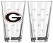 NCAA Satin Etch Pint Glass Set