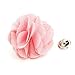 Smart Man Men's Lapel Flower Handmade Camellia Boutonniere Pin for Suit - Pink