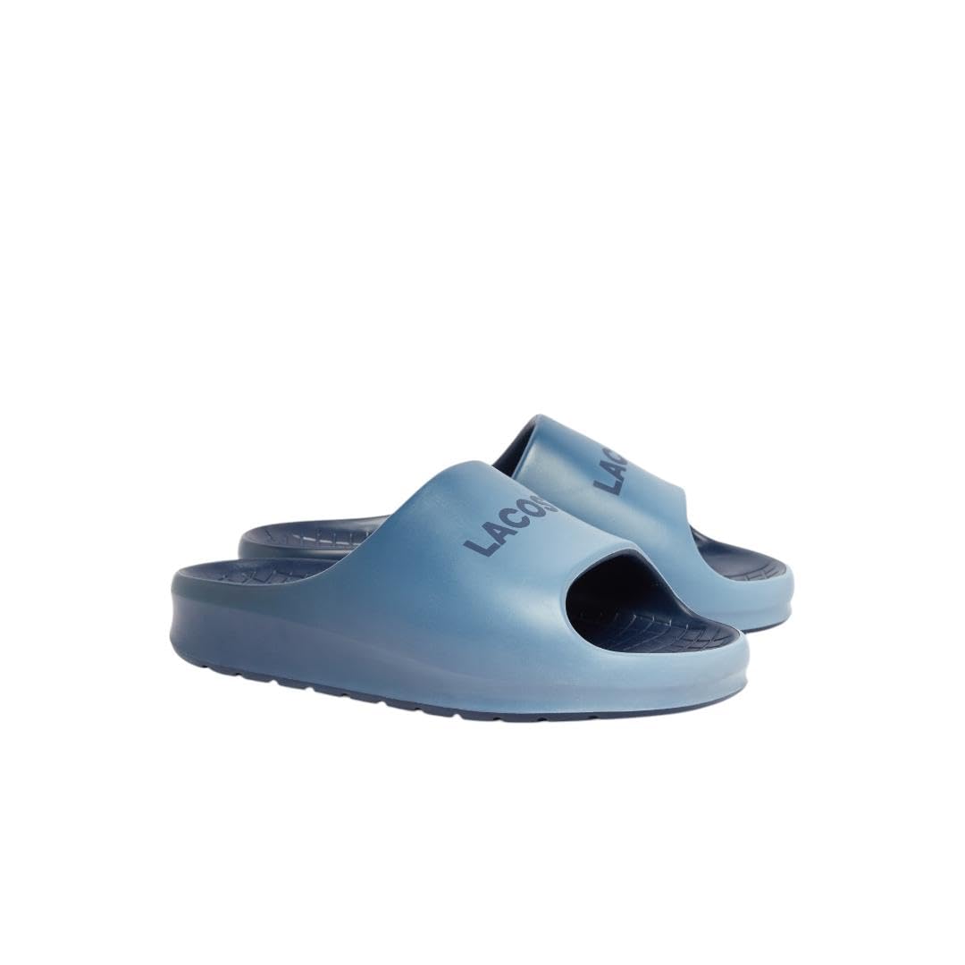 Lacoste Women's Serve Slide, Navy, 7