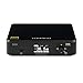 Dilvpoetry TOPPING D50 HiFi Audio DAC Digital Decoder ES9038Q2M2 USB XMOS XU208 DSD512 32Bit/768Khz OPA1612 USB/Optical/Coax Input Power Amplifier(Black)