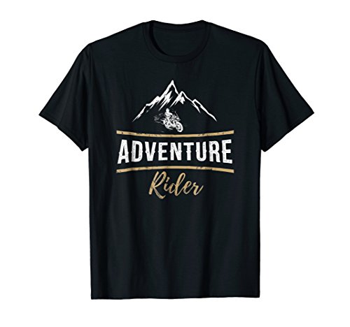 Adventure Rider Motorcycle Camping T-Shirt T-Shirt