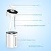 Hosome 300ml USB Car Humidifier Cool Mist Ultrasonic Humidifiers with Colorful LED Lights Mini Portable Air Purifier for Home Baby Travel Vehicle Office, White