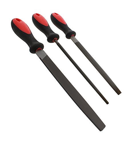 ABN Hand Deburring File 9-Piece Set – Deburr Kit of Small and Large Files for Metal Sharpening, Wood Hole Shaping
