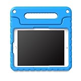 MoKo Case Fit iPad Pro 9.7 - Kids Friendly Shock Proof Convertible Handle Light Weight Super Protective Stand Cover Case with Apple Pencil Holder Fit Apple iPad Pro 9.7 Inch 2016 Release Tablet, Blue