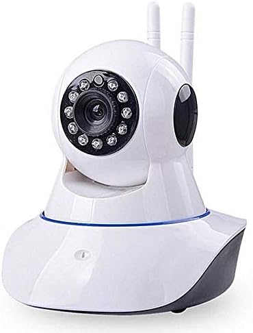 Heypex PS4 WiFi 1080p Dome Security Camera with Dual Antenna, WiFi Home Surveillance, IP Camera for Baby/Pet, Two-Way Audio & Night Vision for All Smartphone Device (Random Colour)