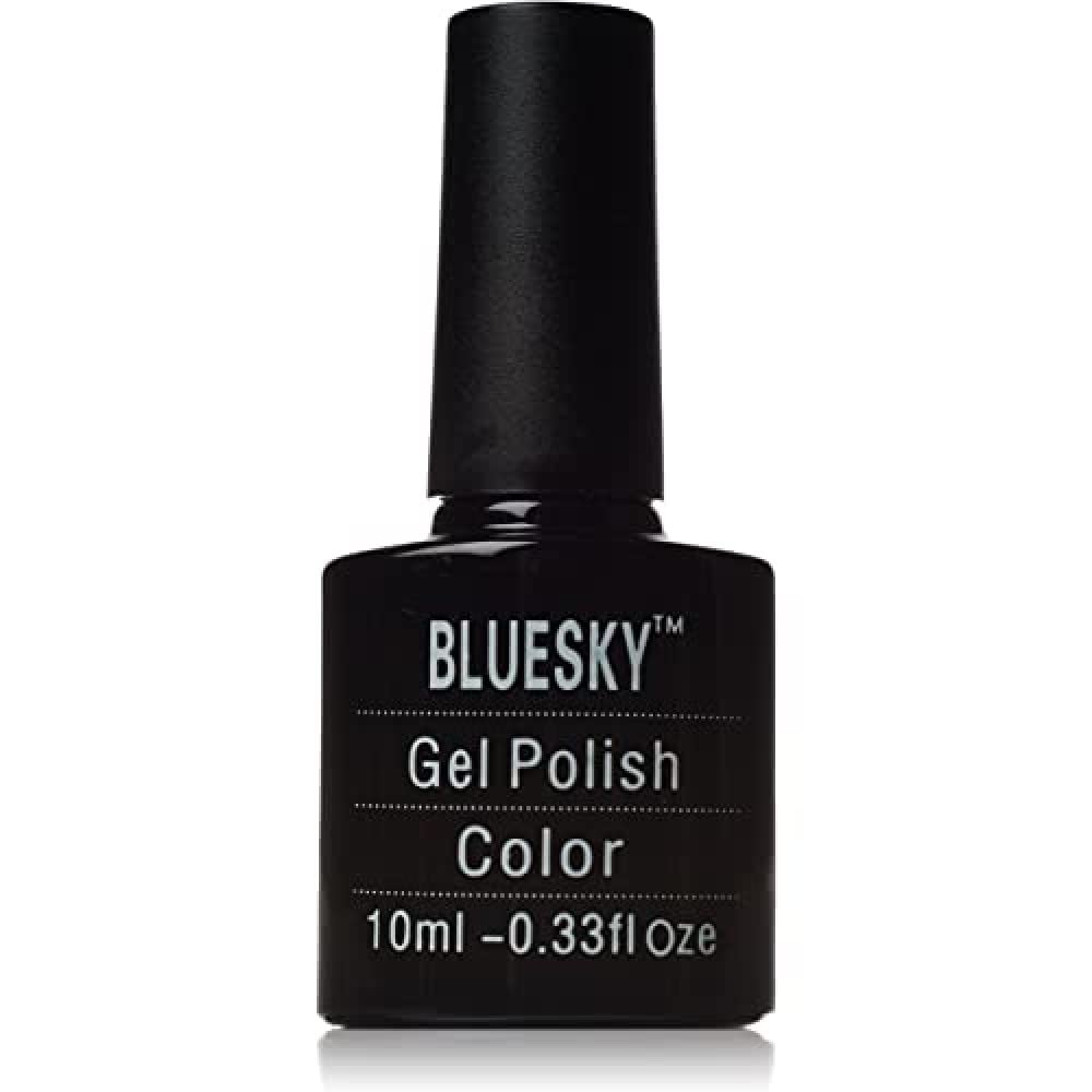 Bluesky Gel Nail Polish, Meet Me On A Dark Night A054, Dark Brown, Long Lasting, Chip Resistant, 10 ml (Requires Curing Under UV LED Lamp)