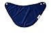 Youth and Adult Waterproof Adapted Bandana Bib, Absorbent Clothing Protector - Navy