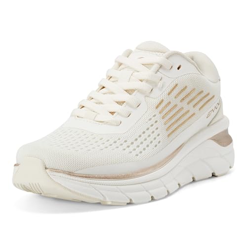 Easy Spirit Women’s Mel21 Sneaker, Ivory, 9