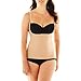Naomi and Nicole Women's Plus Size Unbelievable Comfort Open-Bust Shaping Tank, Nude, 1X