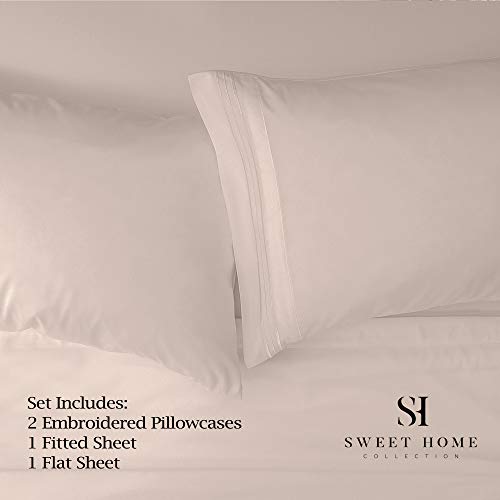 1500 Supreme Collection Extra Soft King Sheets Set, Beige - Luxury Bed Sheets Set with Deep Pocket W - //medicalbooks.filipinodoctors.org