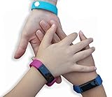Fitness Tracker Smart Watch for Kids Ladies Men Best gift for fit FAMILY FREE Band Blue Purple Pink Turquoise Step Calorie Counter Pedometer Sleep Monitor Waterproof Activity Bracelet