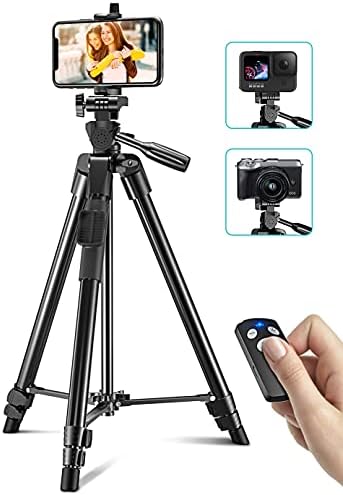 Cocoda 126 cm Expandable Mobile Phone Tripod with Remote Shutter