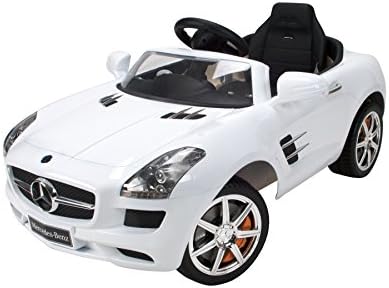 Huffy Bicycle Company 6 Volt Electric Mercedes Benz SLS AMG Convertible Ride On Car, 42-Inch/Medium, White