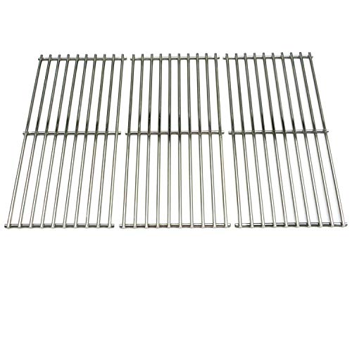 Direct Store Parts DS109 Solid Stainless Steel Cooking grids Replacement for Select Char-Broil and Kenmore 16657, 415.1666 Gas Grill