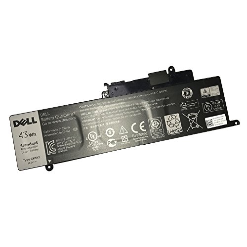 SANISI DELL GK5KY 11.1V 43WH Battery for Dell Inspiron 11 (3147/3148/3157/3158),13(7347/7348/7352/7353/7359),15 (7348/7558 /7568) Series Notebook [12 Months Warranty]
