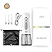 Anjou Cordless Water Dental Flosser, Professional Irrigator, Portable and Rechargeable, IPX7 Waterproof, 3 Modes, Water Flossing with Easy-to-Clean Water Reservoir, Anti Leakage Design, 200ml