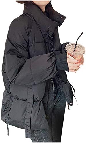 Necoat Women’s Down Jacket, Padding, Short Length, Blouson, Jacket, Outerwear, Cold Protection, Windproof, Fashionable, Casual, Winter
