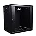 Rosewill Professional 12U Wall mount Cabinet Enclosure 19-Inch Server Network Rack With Locking Glass Door 16-Inches Deep Black (RSWM-12U001)