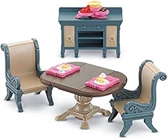 Amazon Com Fisher Price Loving Family Dining Room Toys Games