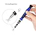 Repair Tools Kit, Precision Screwdriver Set with Flexible Shaft, INLIFE 81 in 1 Professional Electronics Magnetic Driver Kit with Portable Bag for Laptop, iPhone, iPad, Cellphone, PC, Camera, Macbook