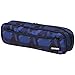 LIHIT LAB Large Capacity Zipper Long Pencil Case For School Office College, Big Capacity Pencil Bag Holder Adults Teen Boys Girls, Travel Cosmetics Storage, Navy Camo (A7552-132)