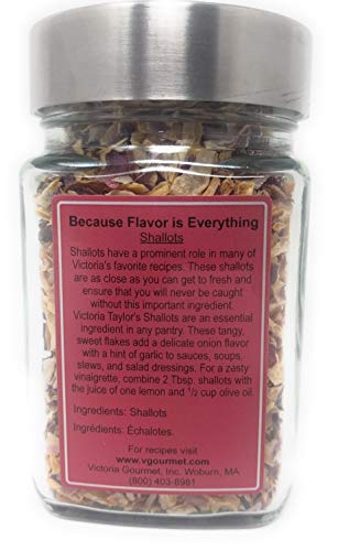 Shallots - 2.5 oz Jar - Victoria Gourmet Seasoning