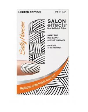 Sally Hansen Real Nail Polish Strips ~ Got Gills? 015 ~ Limited Edition 12 nail polish strips 0.51oz