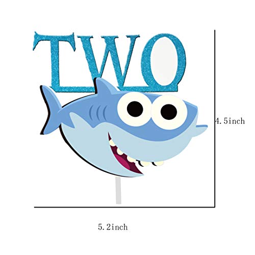 1 GmakCeder+Shark+Birthday+Cake+Topper