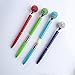 Big Diamond Ball Pen 11 Pieces Rhinestones Crystal Metal Ballpoint Pens Black Ink, 11 Different Colors + 11Pcs 3.2'' Ballpoint Pen Refills (11Pcs Diamond Ball Pens)