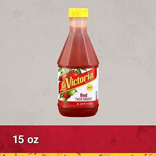 La Victoria Red Taco Sauce Medium, 15 Ounce