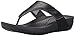 Dansko Women's Katy 2 Black/Grey Smooth Flip Flop