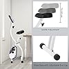 Ultrasport F-Bike, Folding Exercise Bike with Training Computer, Adjustable Resistance Levels and Hand Pulse Sensors…