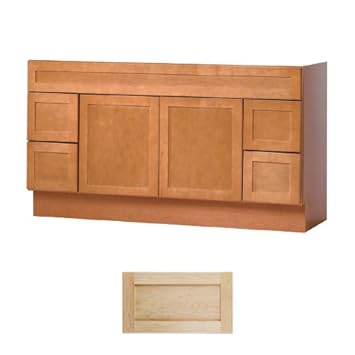 Amazon Com Insignia 60 Natural Maple Crest Bath Vanity Nc60v Nm