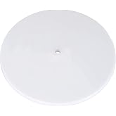 KASTLITE Frosted White Acrylic Lampshade Diffuser Disk, Custom Size | Fits Custom Lamp Openings, Flat Circular Disk Softens Light for Drum-Style Lampshades &amp; Pendant Fixtures, Plastic